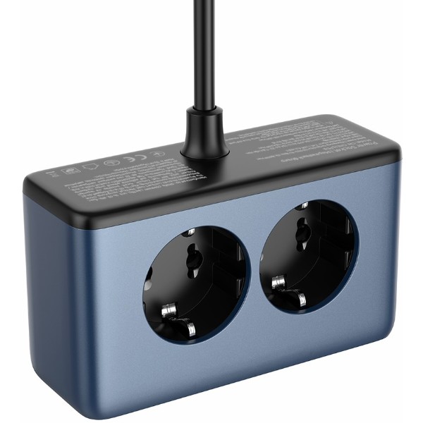 Фото - Сетевой фильтр Colorway 2x220V/1xUSB-A/2xUSB-C (GaN45W) (CW-CHE25PDB)